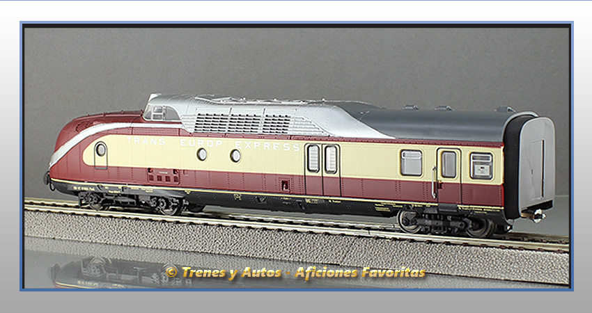 Tren automotor diésel Serie 601 VT 11.5 "Helvetia" - DB - Cabeza tractora