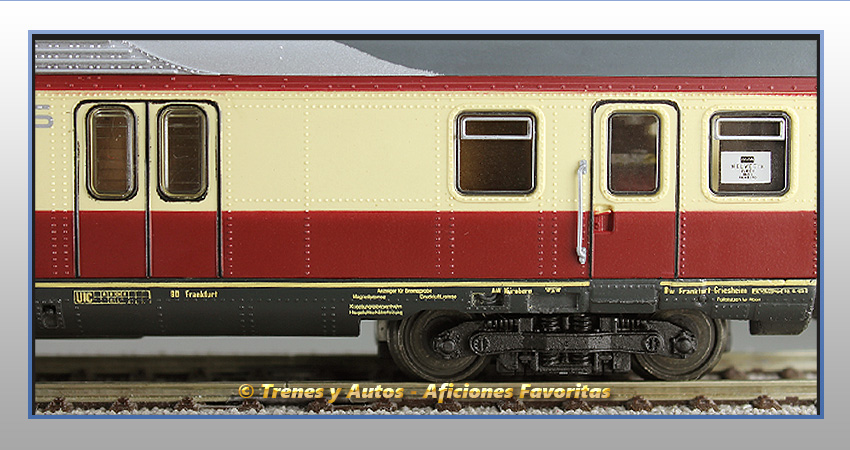 Tren automotor diésel Serie 601 VT 11.5 "Helvetia" - DB - Cabeza tractora