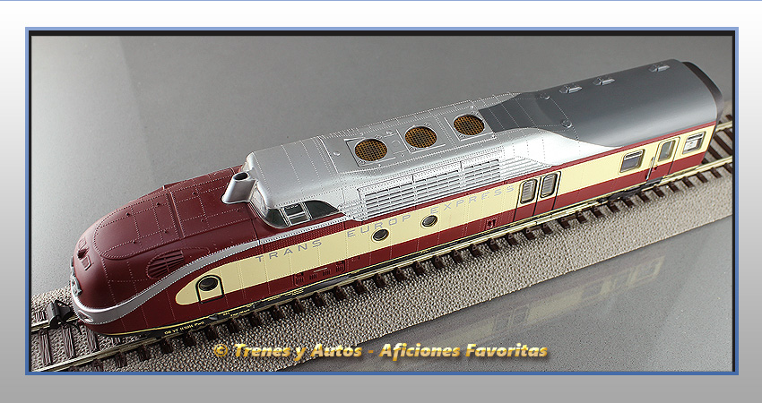 Tren automotor diésel Serie 601 VT 11.5 "Helvetia" - DB - Cabeza tractora