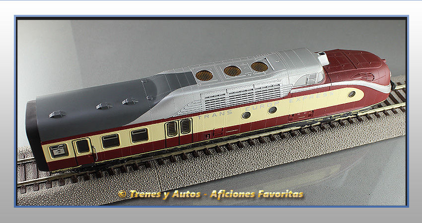 Tren automotor diésel Serie 601 VT 11.5 "Helvetia" - DB - Cabeza tractora