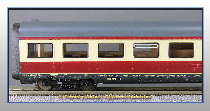 Tren automotor diésel Serie 601 VT 11.5 "Helvetia" - Coche cafetería - DB
