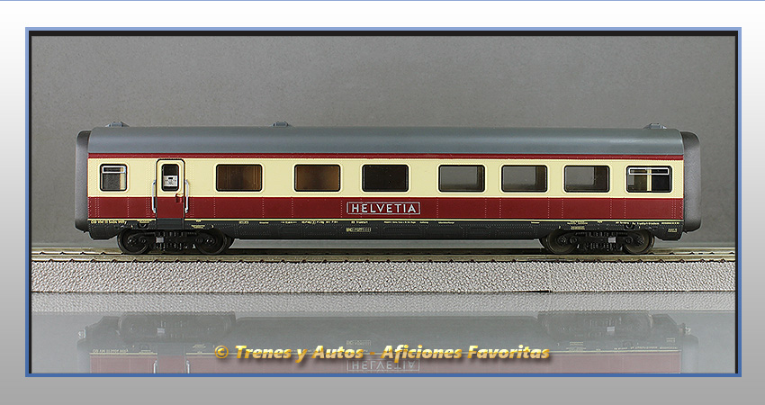 Tren automotor diésel Serie 601 VT 11.5 "Helvetia" - Coche Restaurante - DB