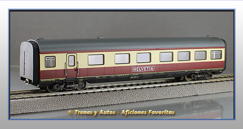 Tren automotor diésel Serie 601 VT 11.5 "Helvetia" - Coche Restaurante - DB