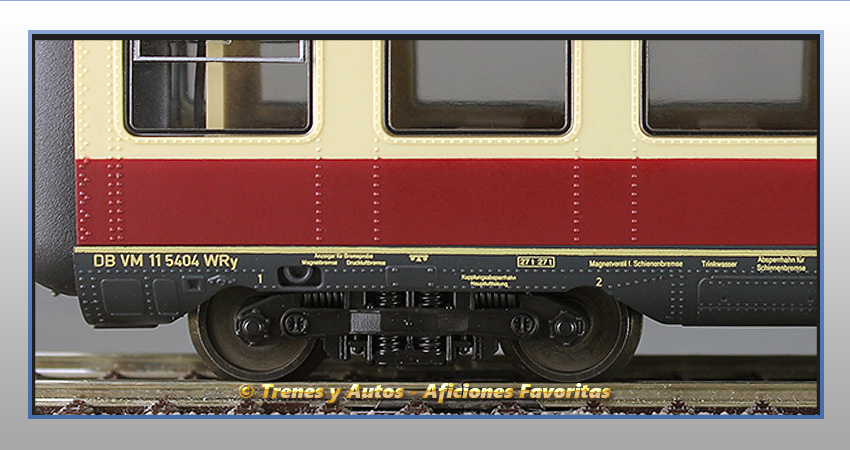 Tren automotor diésel Serie 601 VT 11.5 "Helvetia" - Coche Restaurante - DB