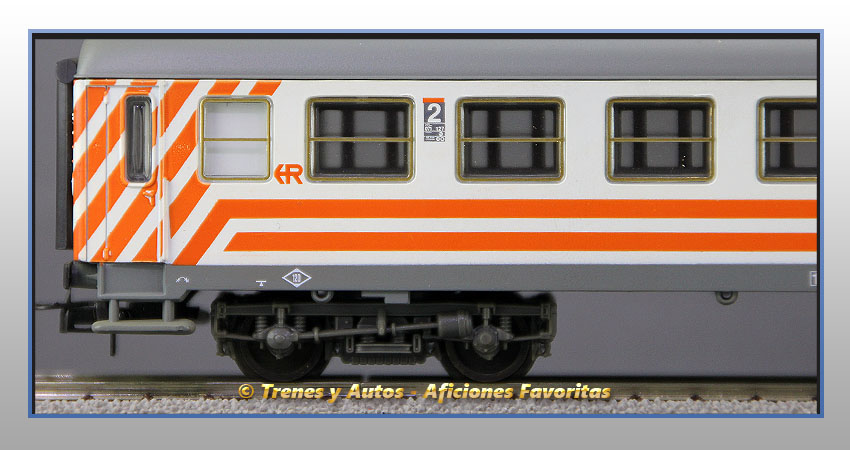 Coche pasajeros Serie 16000 "Regionales· - Renfe