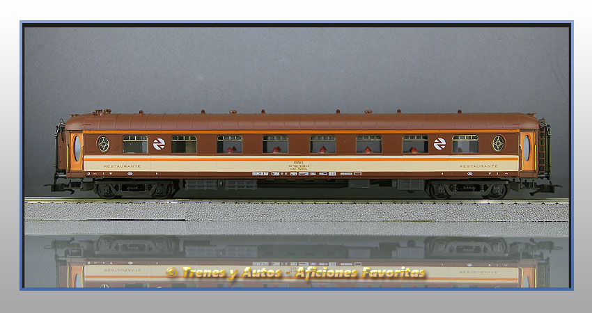 Coche restaurante CIWL WR-4078 "Estrella" - Renfe