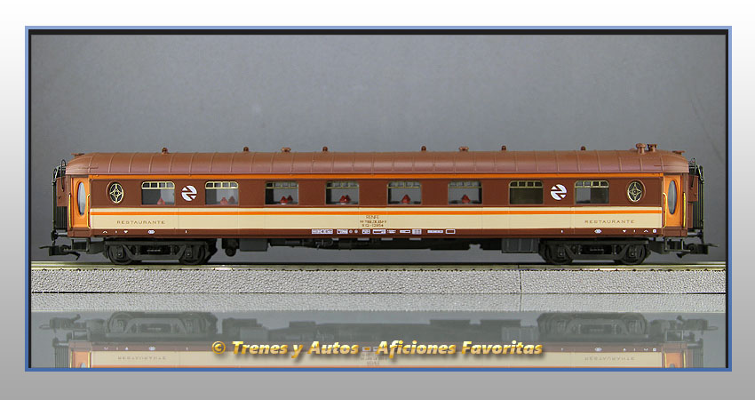 Coche restaurante CIWL WR-4078 "Estrella" - Renfe