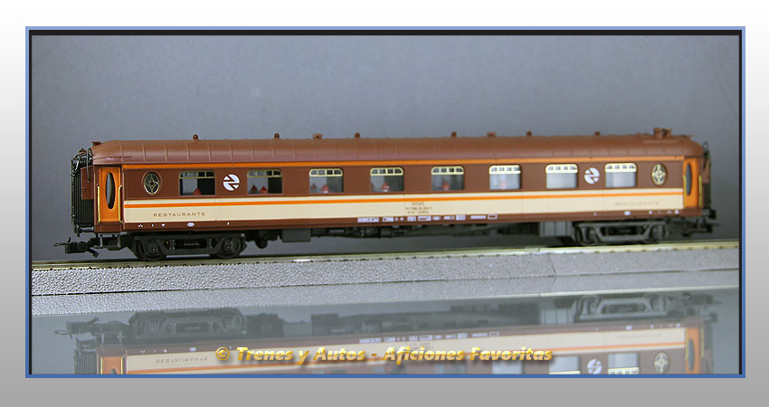 Coche restaurante CIWL WR-4078 "Estrella" - Renfe