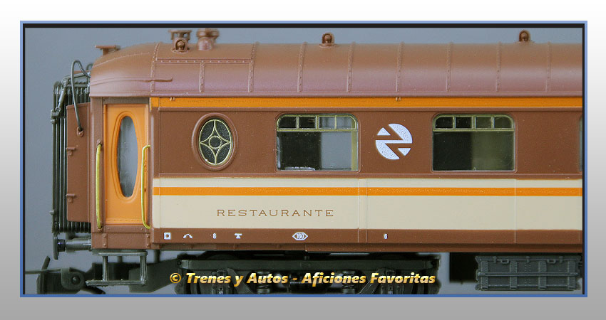 Coche restaurante CIWL WR-4078 "Estrella" - Renfe