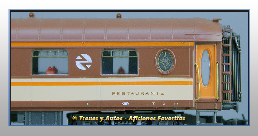 Coche restaurante CIWL WR-4078 "Estrella" - Renfe