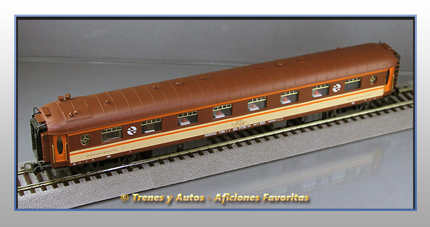 Coche restaurante CIWL WR-4078 "Estrella" - Renfe