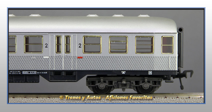 Coche pasajeros "Silberling" Bnrzb-725 - DB