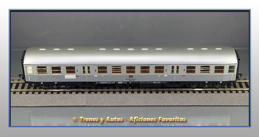 Coche pasajeros "Silberling" Bnrzb-725 - DB