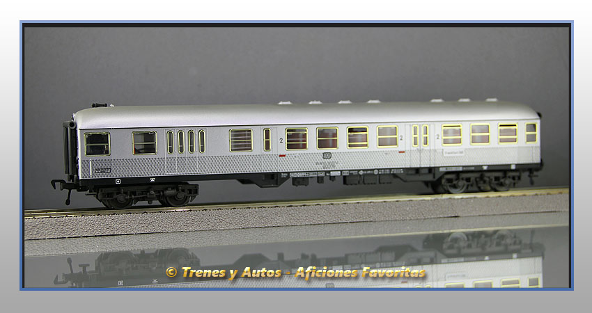 Coche pasajeros BDnrzt-739 - DB