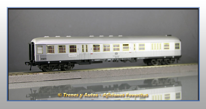 Coche pasajeros BDnrzt-739 - DB