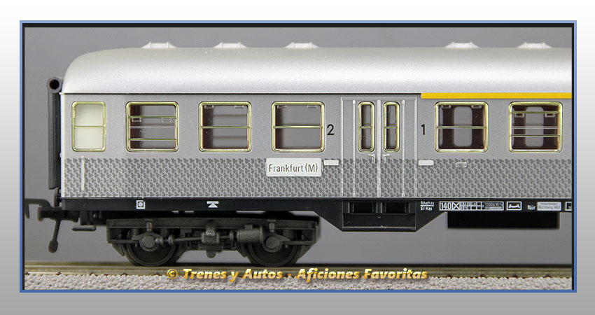 Coche pasajeros "Silberling" ABnrzb 704 - DB