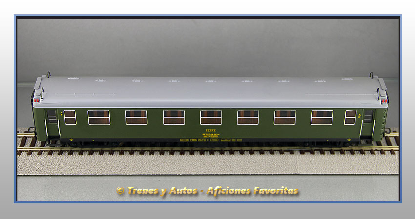 Coche pasajeros Serie 5000 BB1 5255 - Renfe