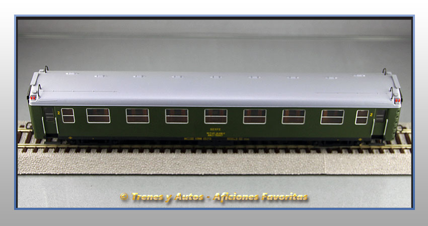 Coche pasajeros Serie 5000 BB1 5247 - Renfe