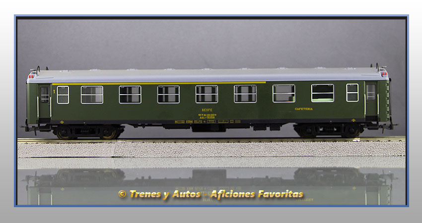 Coche pasajeros Serie 5000 AAR-5058 - Renfe