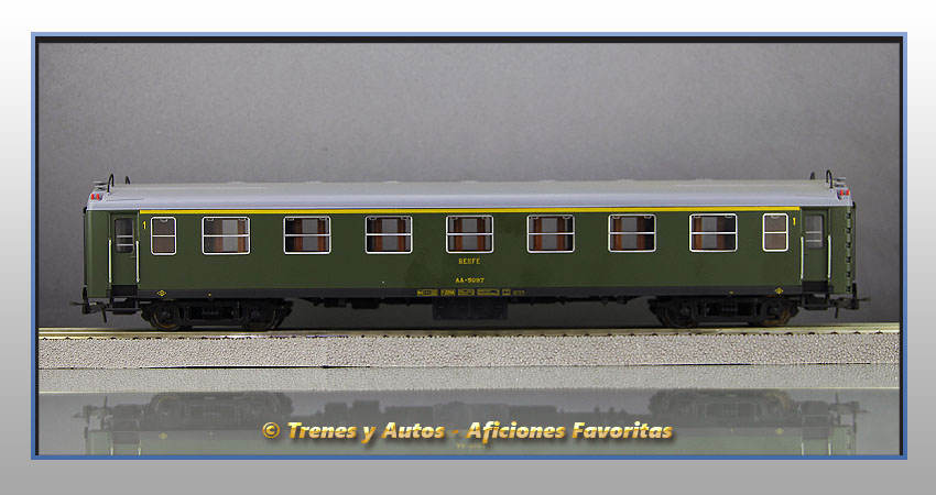 Coche pasajeros Serie 5000 AA-5097 - Renfe
