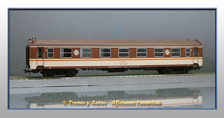 Coche pasajeros Serie 5000 BB1-5297 "Estrella" - Renfe