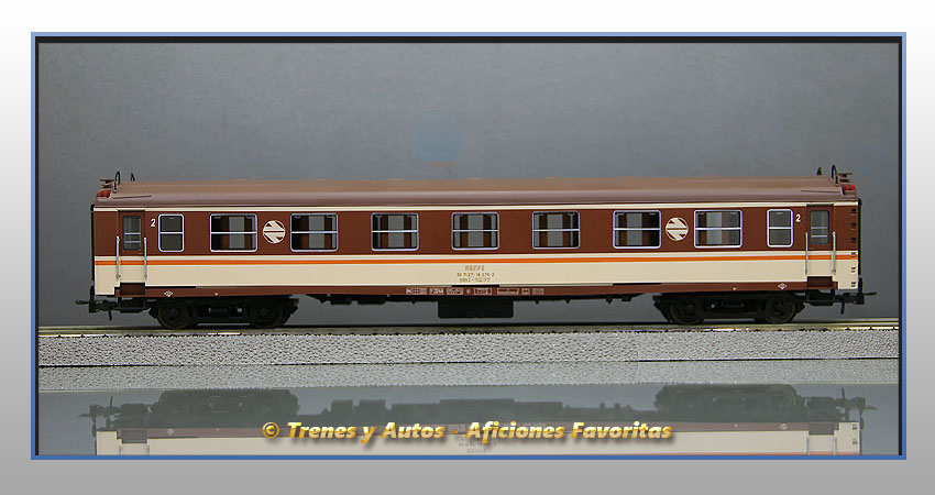 Coche pasajeros Serie 5000 BB1-5297 "Estrella" - Renfe