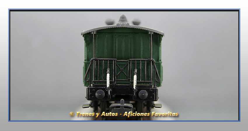 Coche pasajeros Tipo Cffv-1072 - MZA