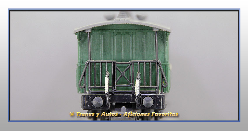 Coche pasajeros Tipo Cffv-1072 - MZA