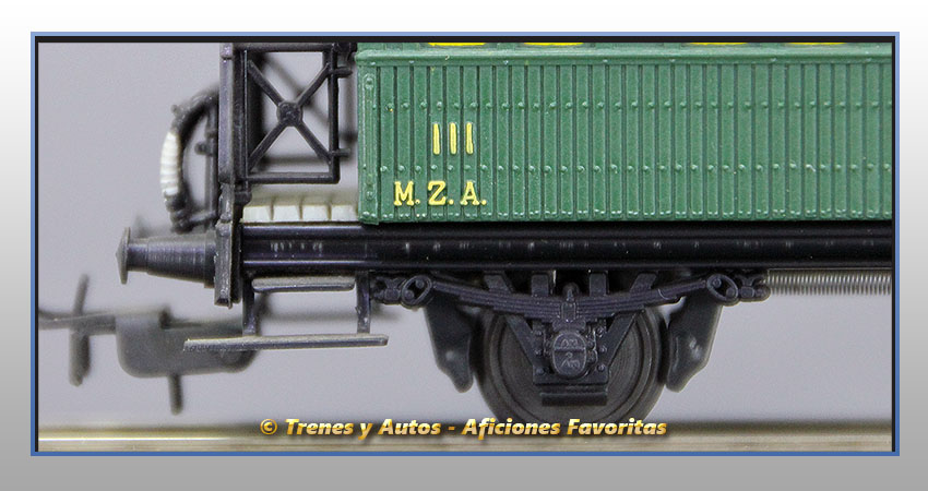 Coche pasajeros Tipo Cffv-1072 - MZA