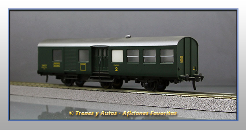 Coche pasajeros Tipo B4Dtm - SNCF