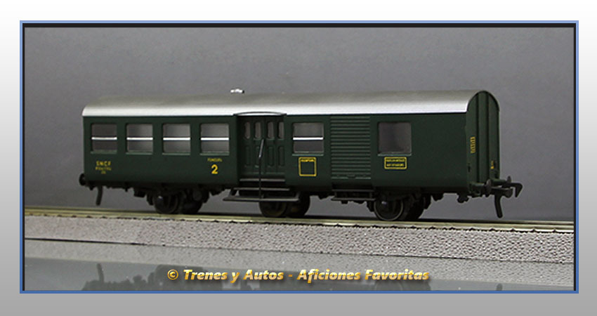 Coche pasajeros Tipo B4Dtm - SNCF