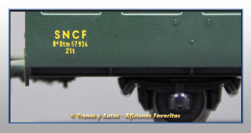 Coche pasajeros Tipo B4Dtm - SNCF
