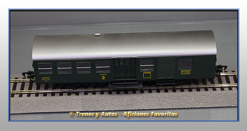 Coche pasajeros Tipo B4Dtm - SNCF