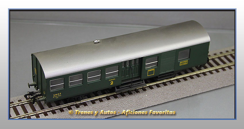 Coche pasajeros Tipo B4Dtm - SNCF