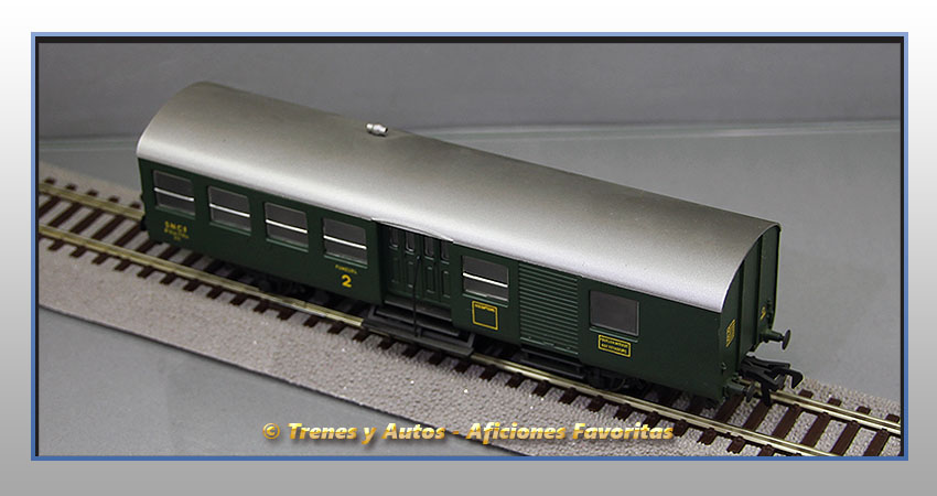 Coche pasajeros Tipo B4Dtm - SNCF