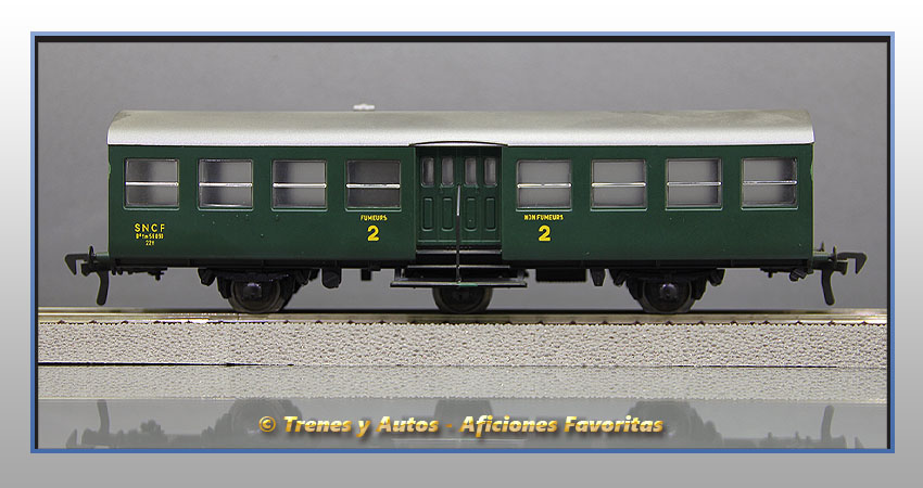 Coche pasajeros Tipo B8tm - SNCF