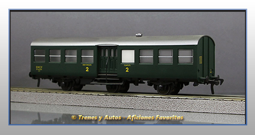 Coche pasajeros Tipo B8tm - SNCF