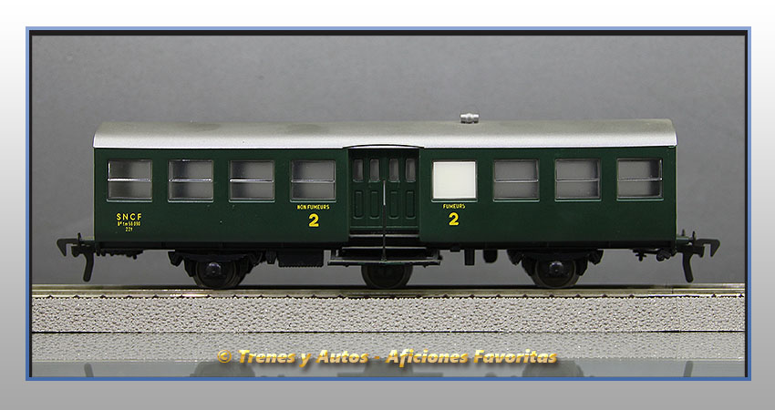 Coche pasajeros Tipo B8tm - SNCF