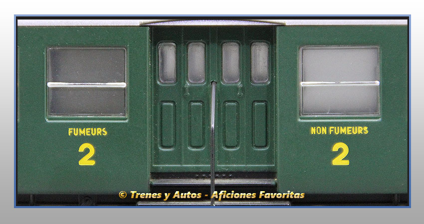 Coche pasajeros Tipo B8tm - SNCF