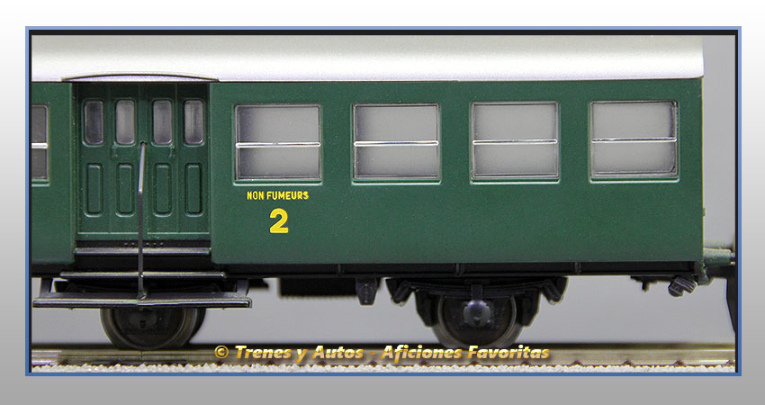 Coche pasajeros Tipo B8tm - SNCF