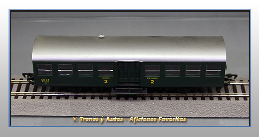 Coche pasajeros Tipo B8tm - SNCF