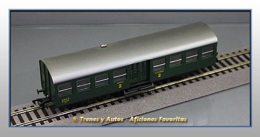Coche pasajeros Tipo B8tm - SNCF