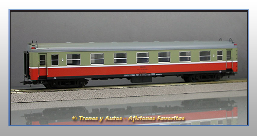 Coche pasajeros Serie 6000 "Luky" B7-6240 - Renfe