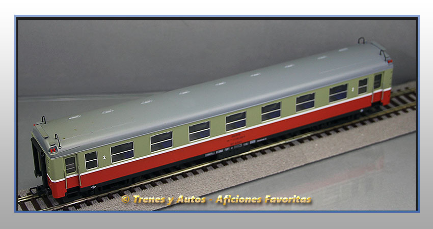 Coche pasajeros Serie 6000 "Luky" B7-6240 - Renfe