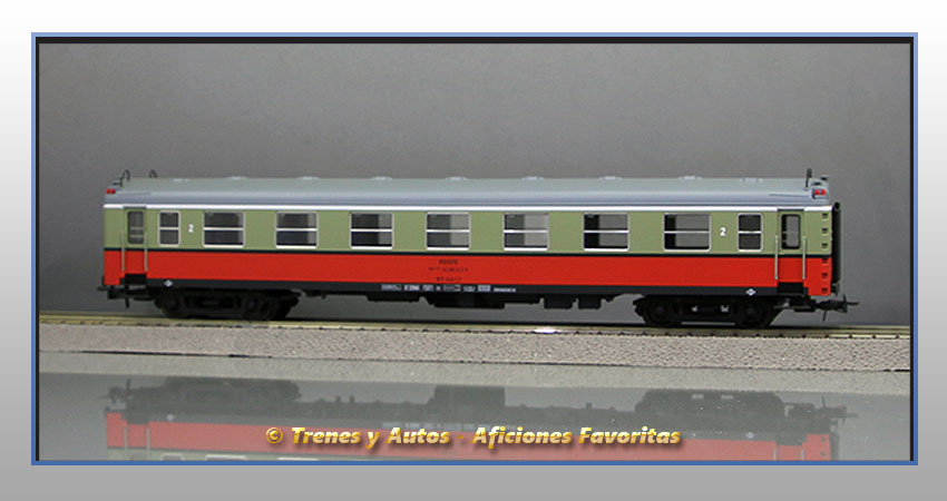 Coche pasajeros Serie 6000 "Luky" B7-6217 - Renfe