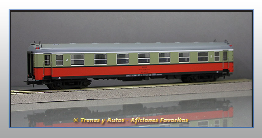 Coche pasajeros Serie 6000 "Luky" B7-6217 - Renfe