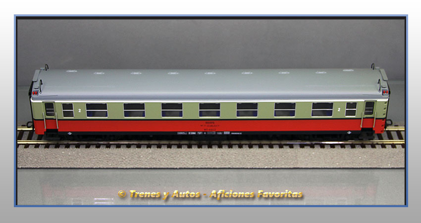 Coche pasajeros Serie 6000 "Luky" B7-6217 - Renfe