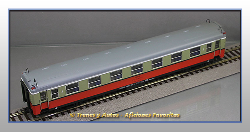 Coche pasajeros Serie 6000 "Luky" B7-6217 - Renfe