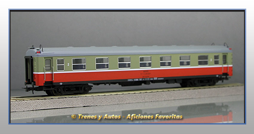 Coche pasajeros Serie 6000 "Luky" B7-6236 - Renfe