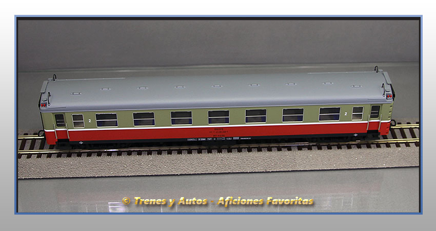 Coche pasajeros Serie 6000 "Luky" B7-6236 - Renfe